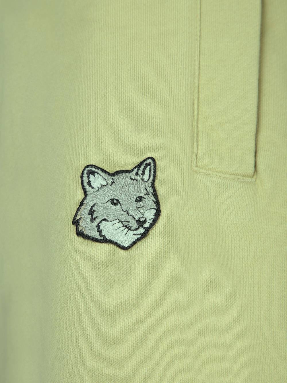 MAISON KITSUNÉ  Shorts in Cotone Beige da Uomo MAISON KITSUNÉ Fino al 50% di sconto