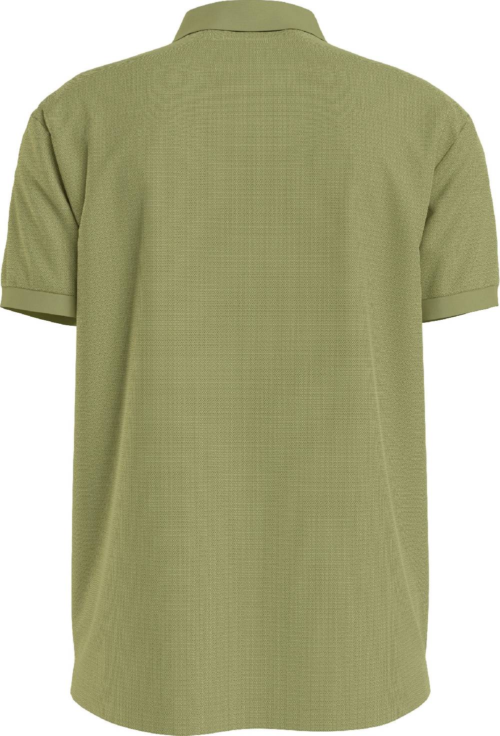 CALVIN KLEIN  Polo da Uomo Calvin Klein in Cotone Elasticizzato Verde Fino al 65% di sconto