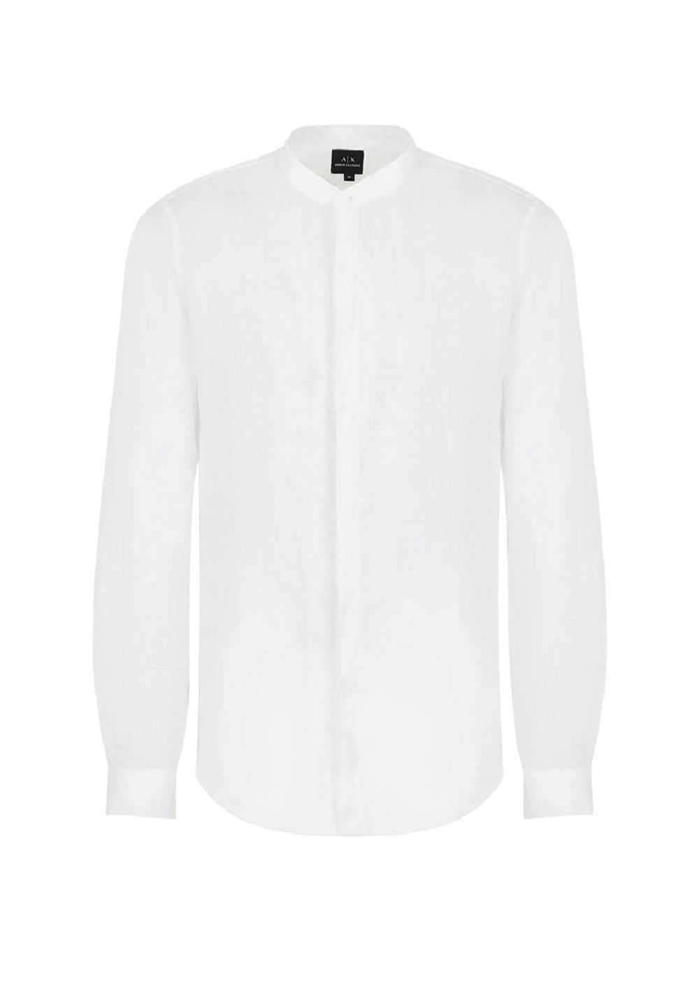 ARMANI EXCHANGE  Camicia di Lino Bianca Uomo Armani Exchange Trasporto libero internazionale