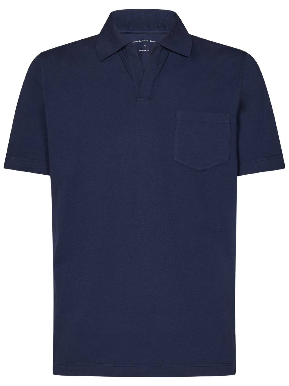SEASE  Polo SEASE Blu in Cotone Elasticizzato Uomo Esporta salva