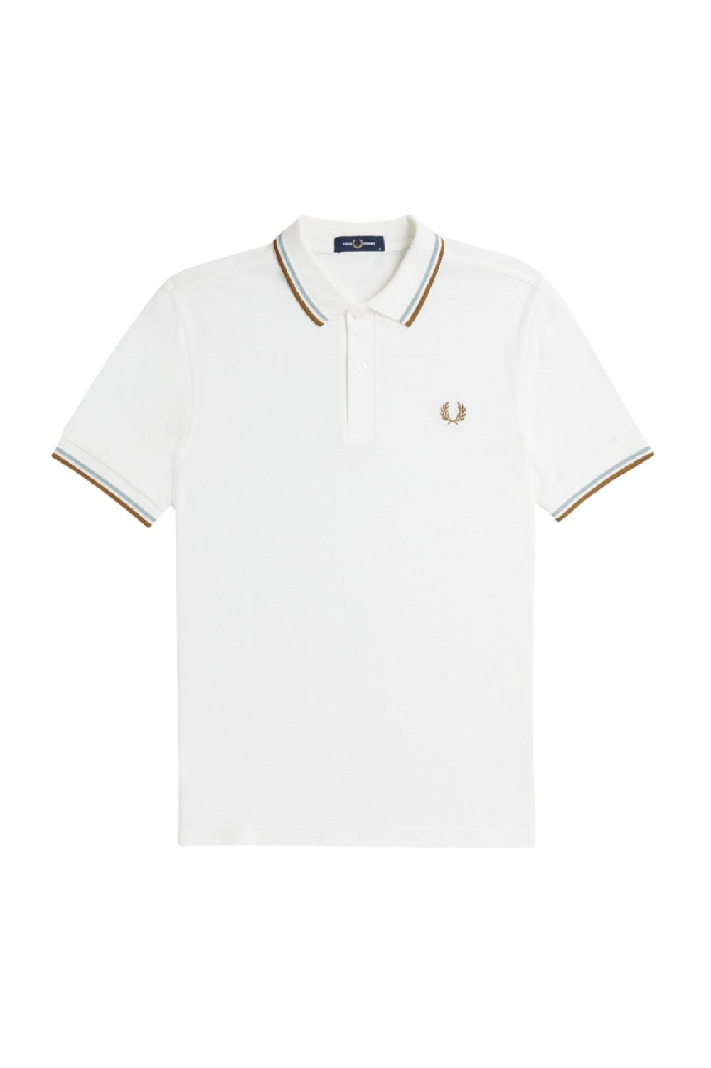FRED PERRY  Polo Bianca Fred Perry in Cotone - Abbigliamento Uomo Sconti questo mese