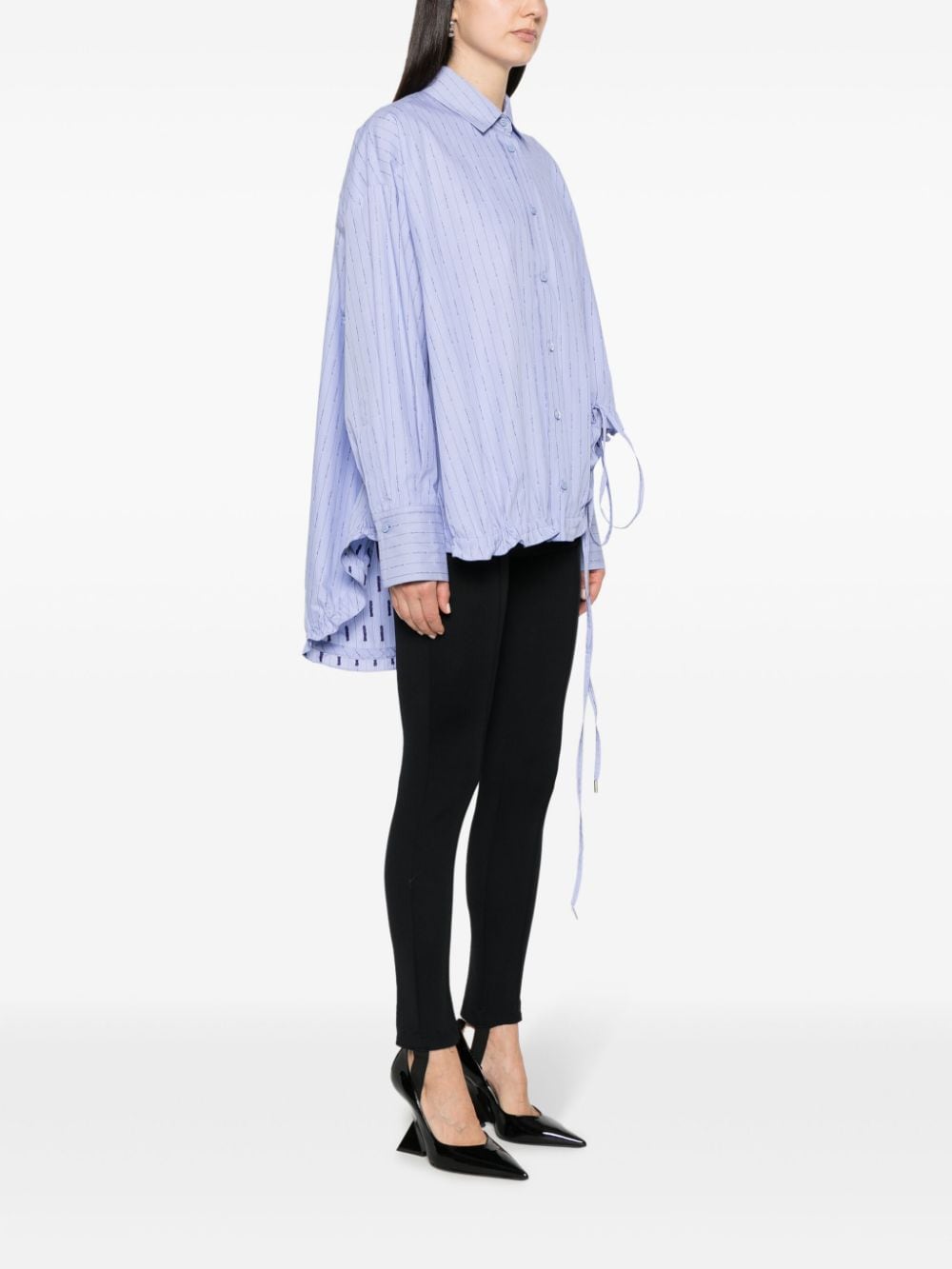 ATTICO  Camicia Attico Blu in Cotone da Donna Nuovo