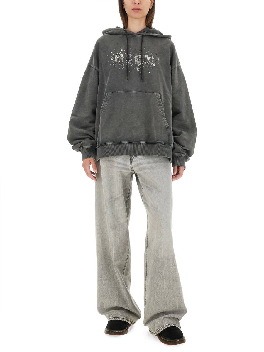 MSGM FELPA CON LOGO Moda