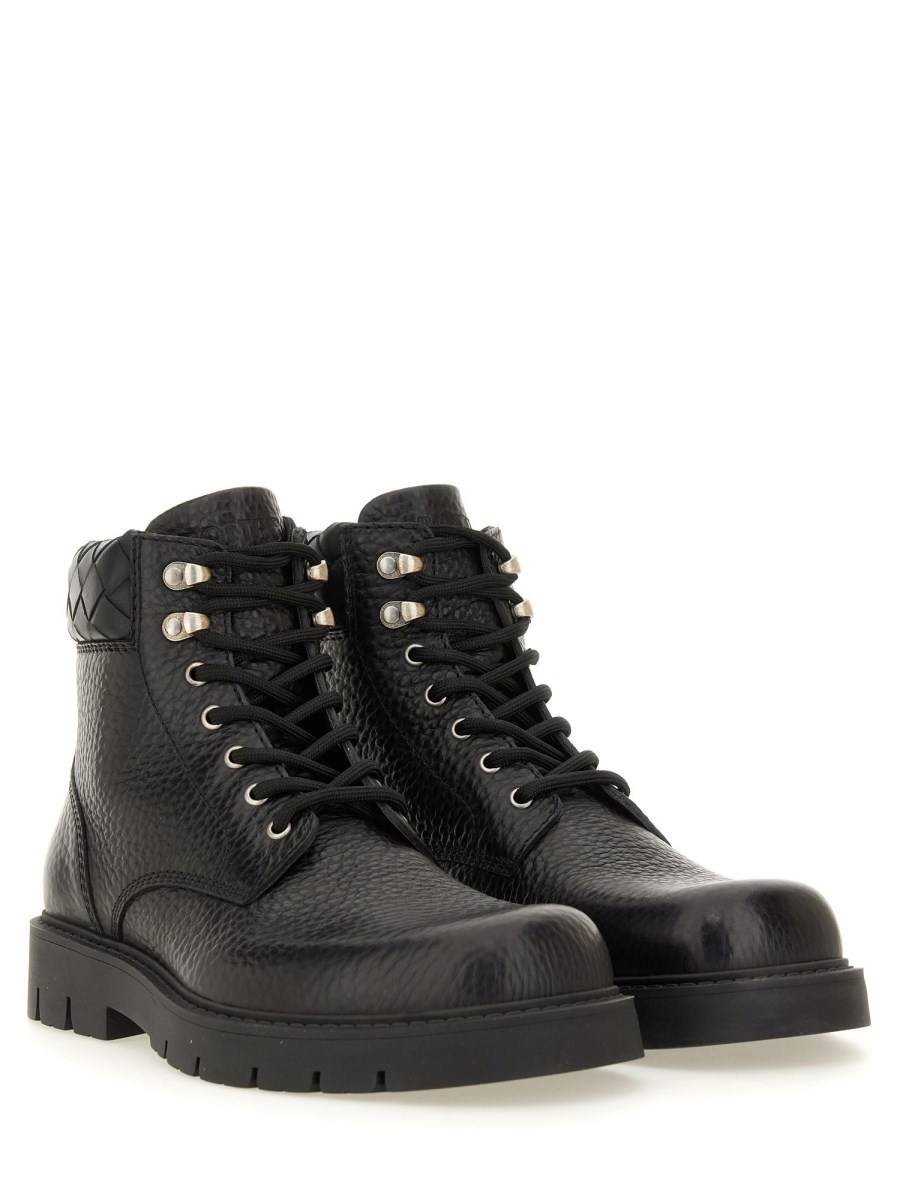 BOTTEGA VENETA STIVALE STRINGATA HADDOCK Sottocosto