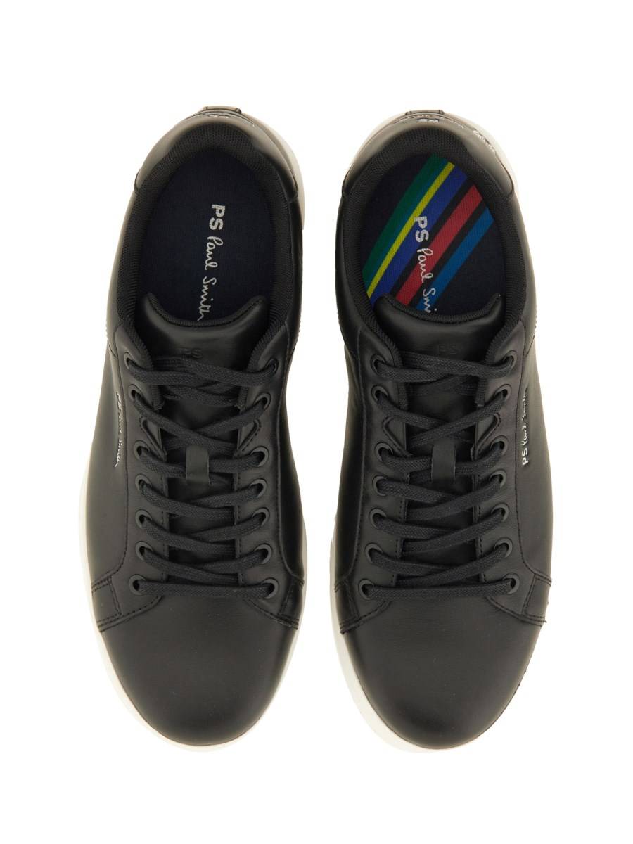 PS BY PAUL SMITH SNEAKER IN PELLE CON LOGO In Saldo