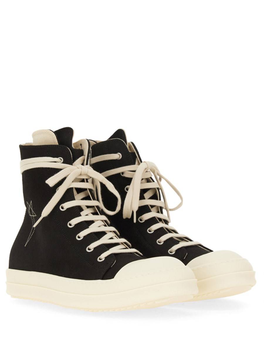 RICK OWENS DRKSHDW SNEAKER ALTA IN DENIM DI COTONE 2025