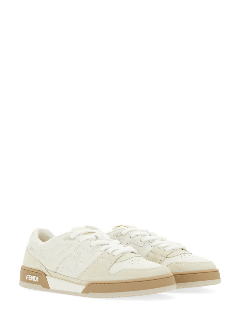 FENDI SNEAKER FENDI MATCH IN PELLE Qualità