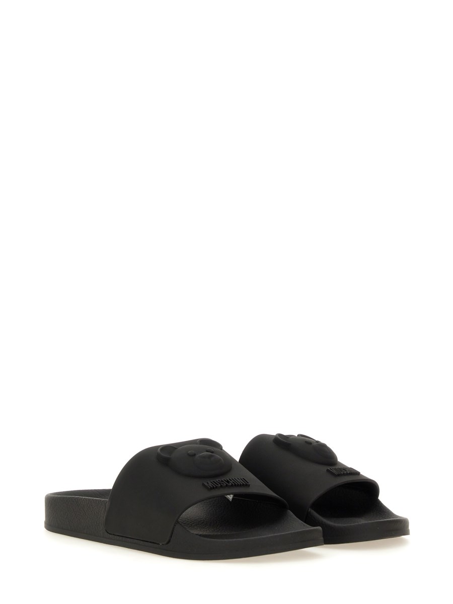 MOSCHINO SANDALO SLIDE TEDDY BEAR Affare Del Giorno