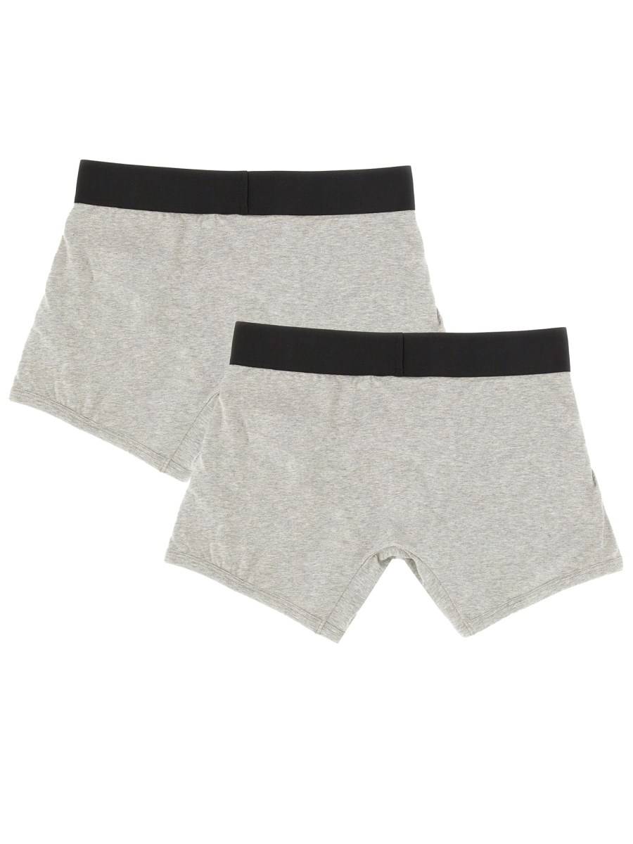 PALM ANGELS CONFEZIONE DA DUE BOXER CON LOGO Economico