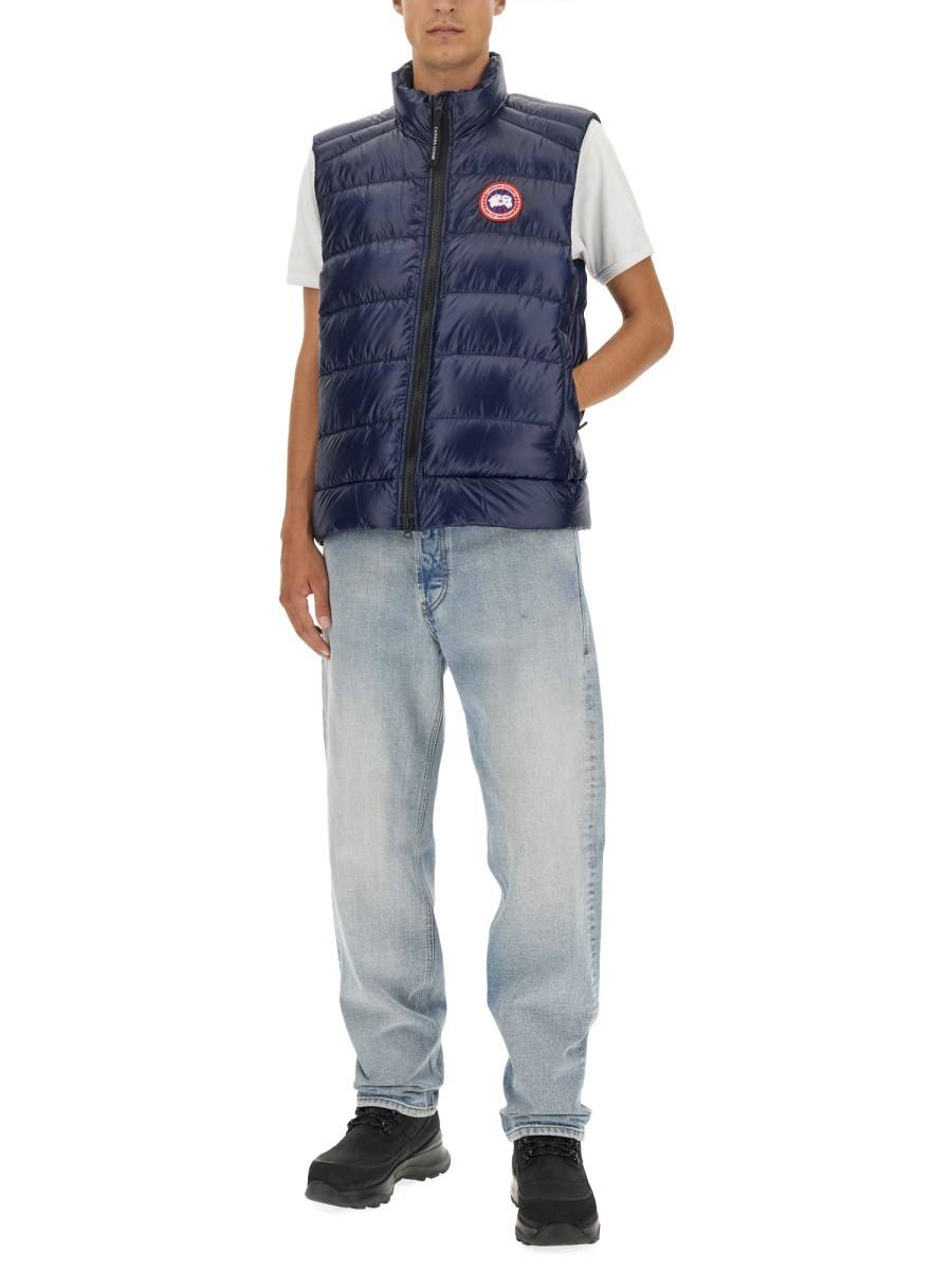 CANADA GOOSE PIUMINO GILET IN NYLON CON PATCH LOGO I Più Venduti