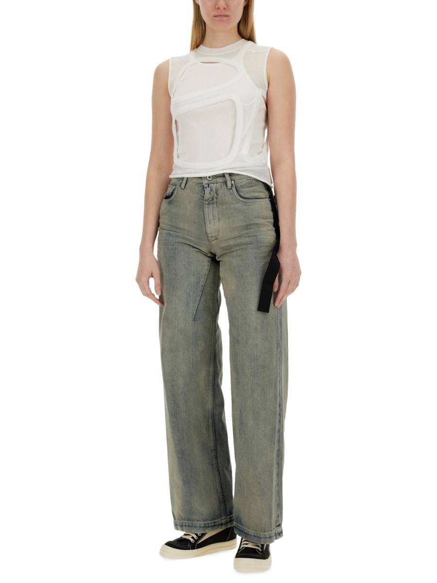 RICK OWENS DRKSHDW TOP CUT OUT Prezzo di fabbrica