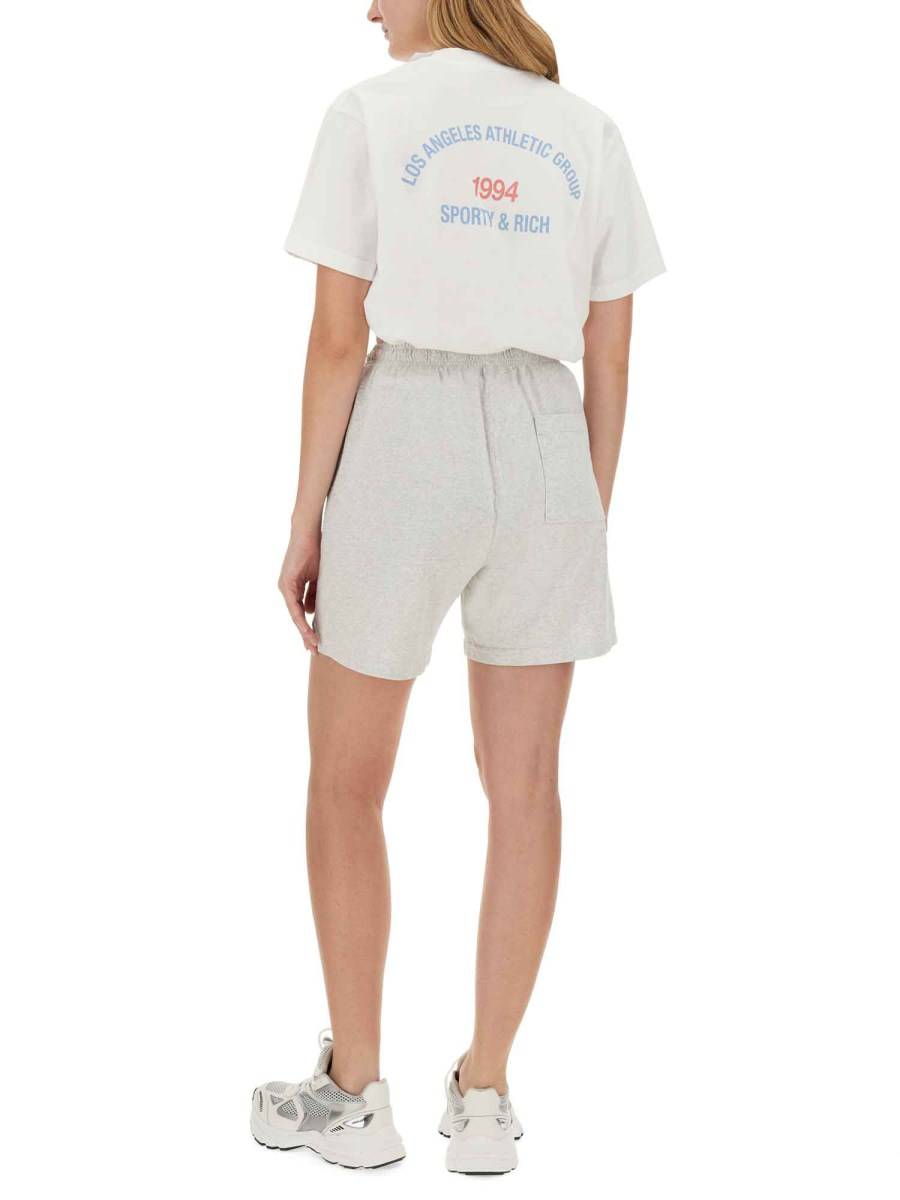 SPORTY&RICH T-SHIRT CON LOGO Consegna Veloce