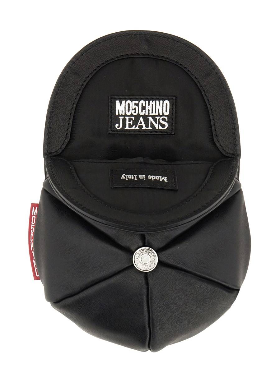 MOSCHINO JEANS BORSA MINI IN PELLE Nuova