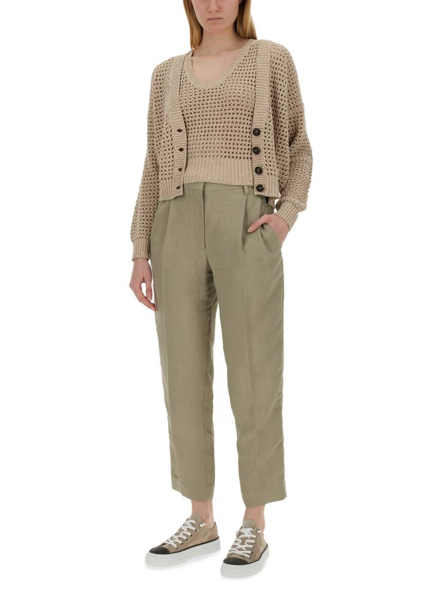 BRUNELLO CUCINELLI GILET A RETE Prezzo basso