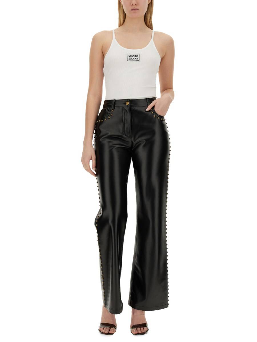 MOSCHINO JEANS TOP CON LOGO Italy