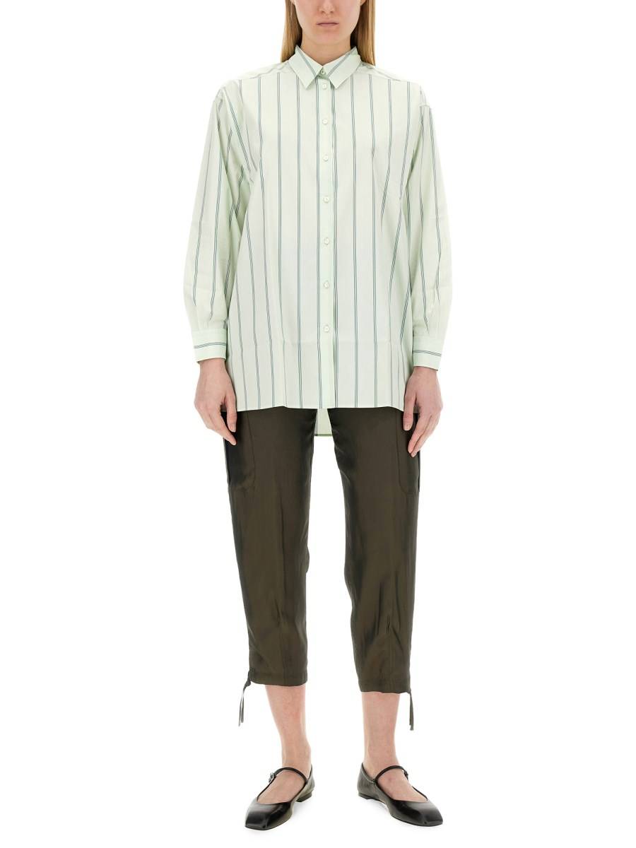 ASPESI CAMICIA A RIGHE IN COTONE Nuovo