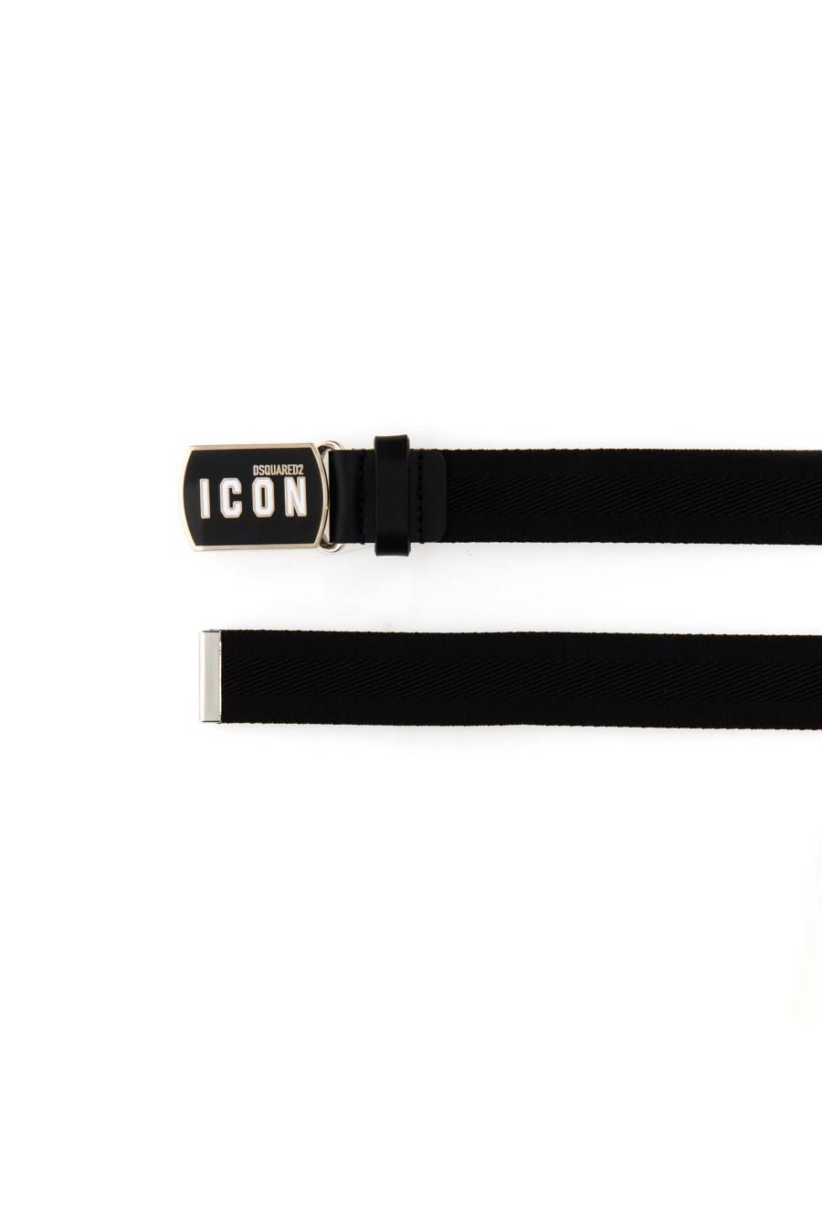 DSQUARED CINTURA BE ICON IN TESSUTO TECNICO Outlet