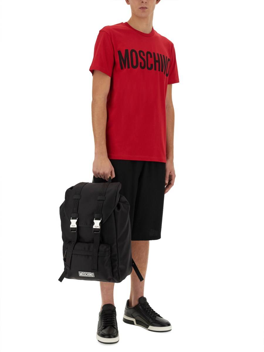 MOSCHINO BERMUDA CON LOGO Vendita