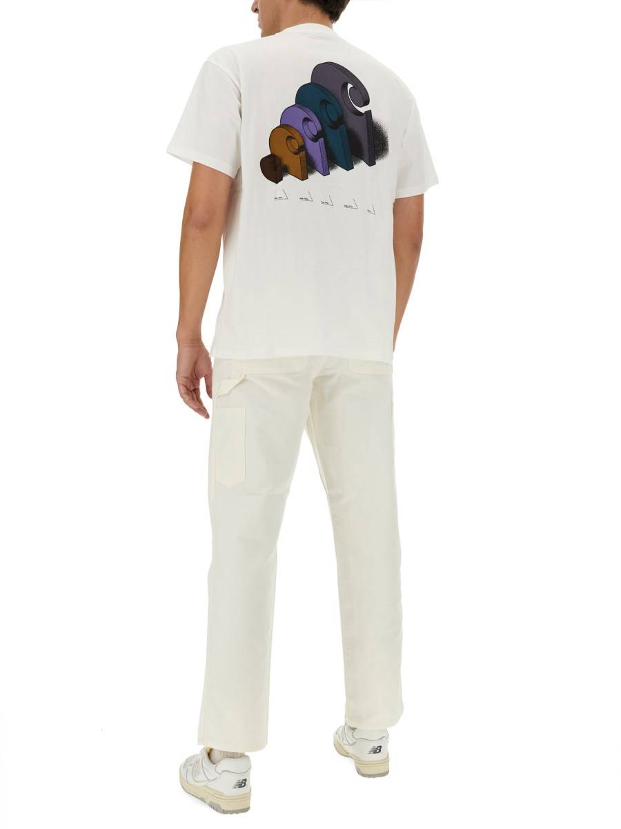 CARHARTT WIP T-SHIRT "DIAGRAM" IN COTONE Offerte esclusive