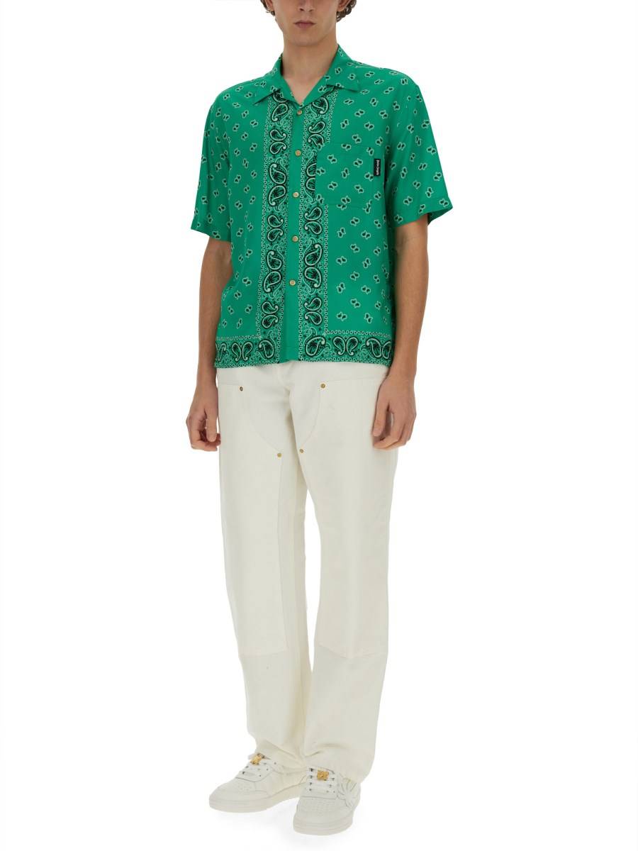 PALM ANGELS CAMICIA PAISLEY Fino Al -60%