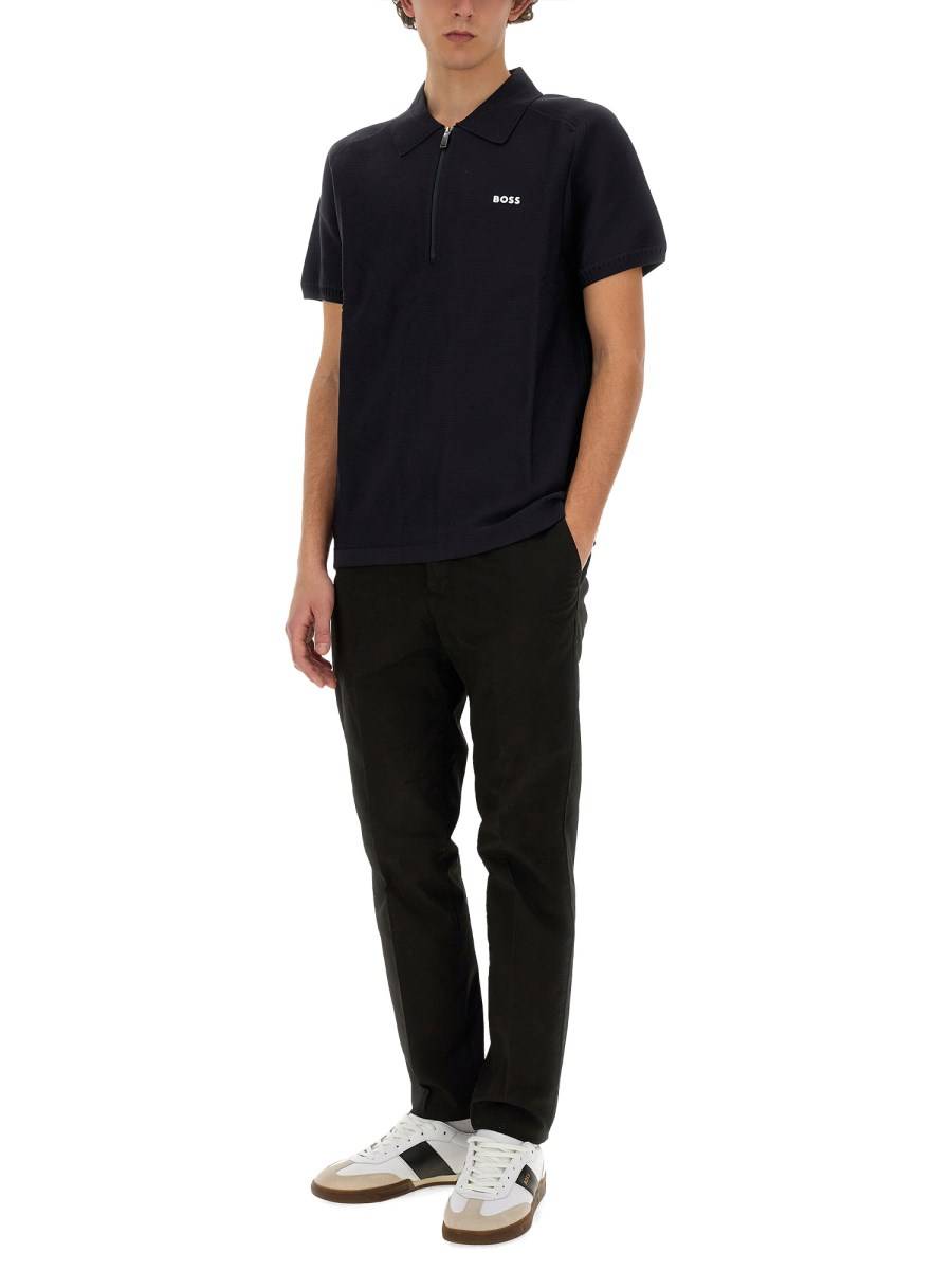 BOSS POLO CON ZIP Negozio