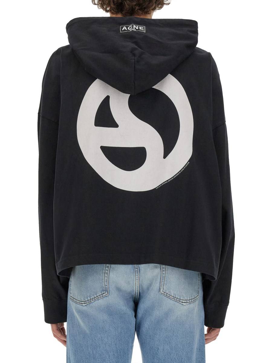 ACNE STUDIOS FELPA CON CAPPUCCIO Nuova