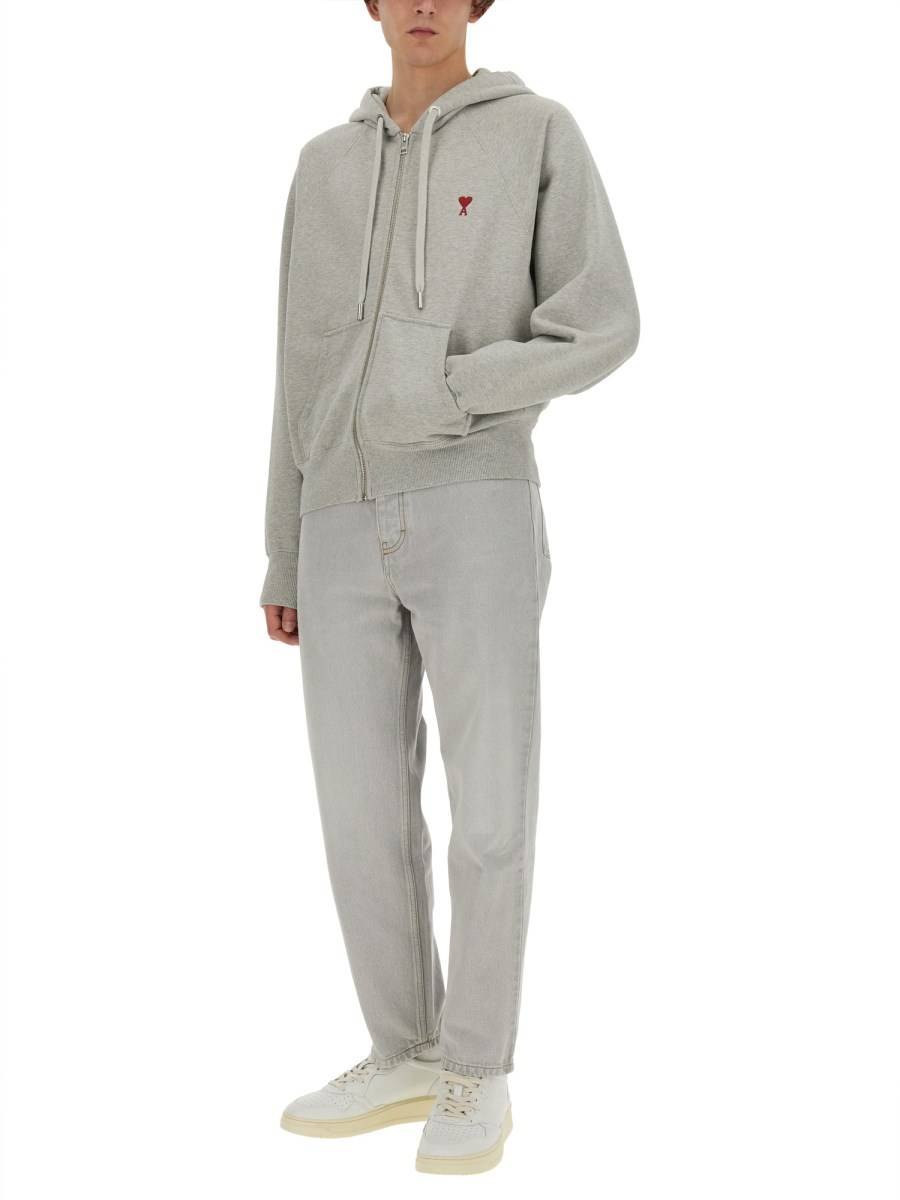 AMI PARIS JEANS TAPERED FIT Super sconto