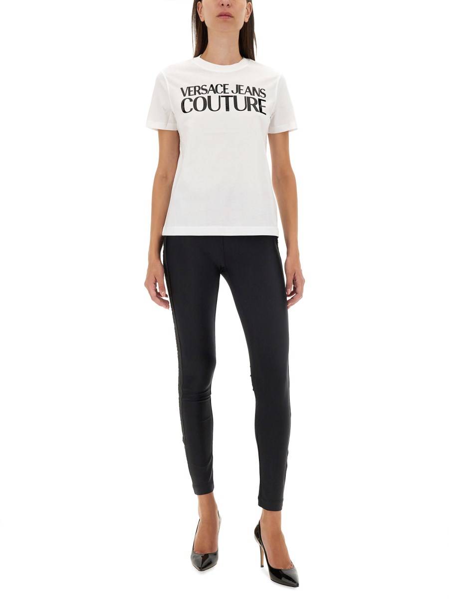 VERSACE JEANS COUTURE T-SHIRT CON LOGO Sconto