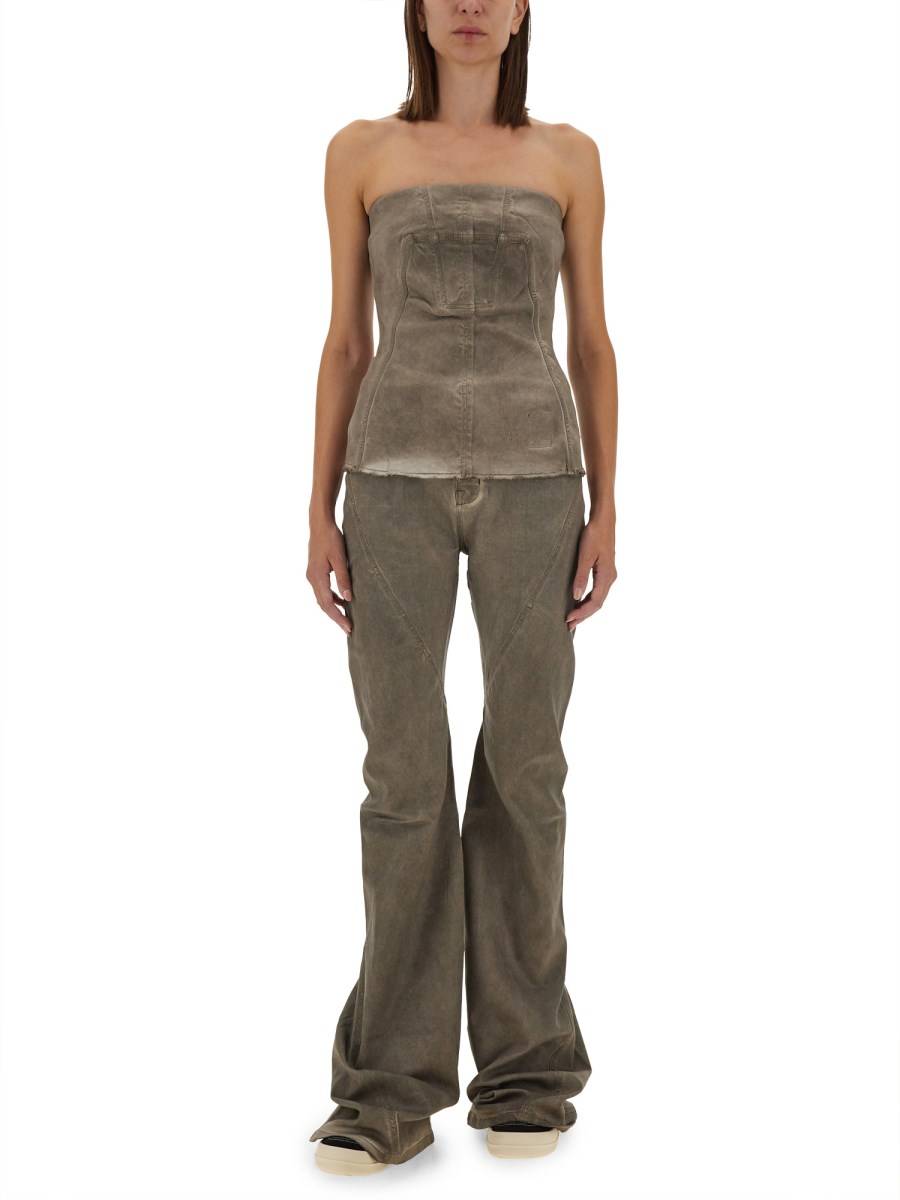 RICK OWENS DRKSHDW TOP BUSTIER Offerte