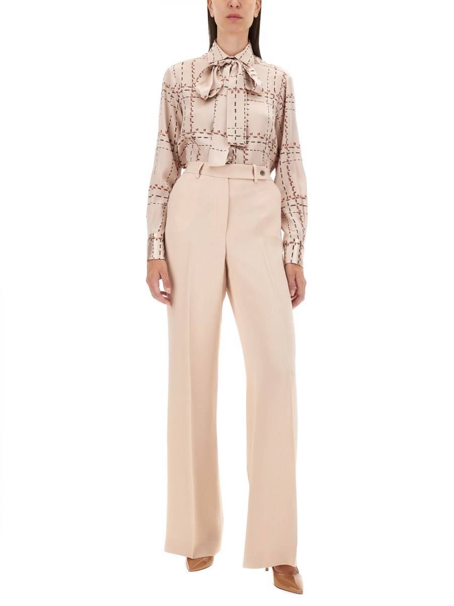 KITON CAMICIA IN SETA CON STAMPA Vendite Flash