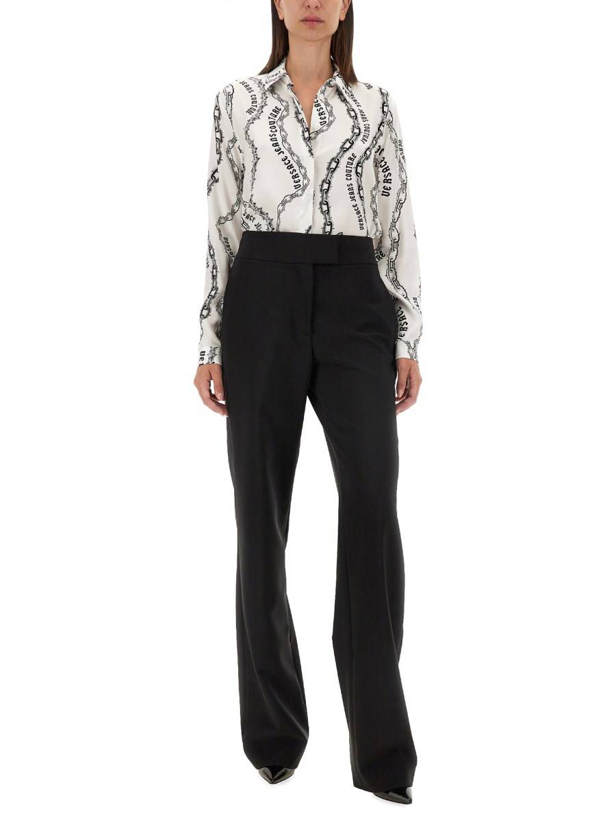 VERSACE JEANS COUTURE CAMICIA "CHAIN COUTURE" In Saldo