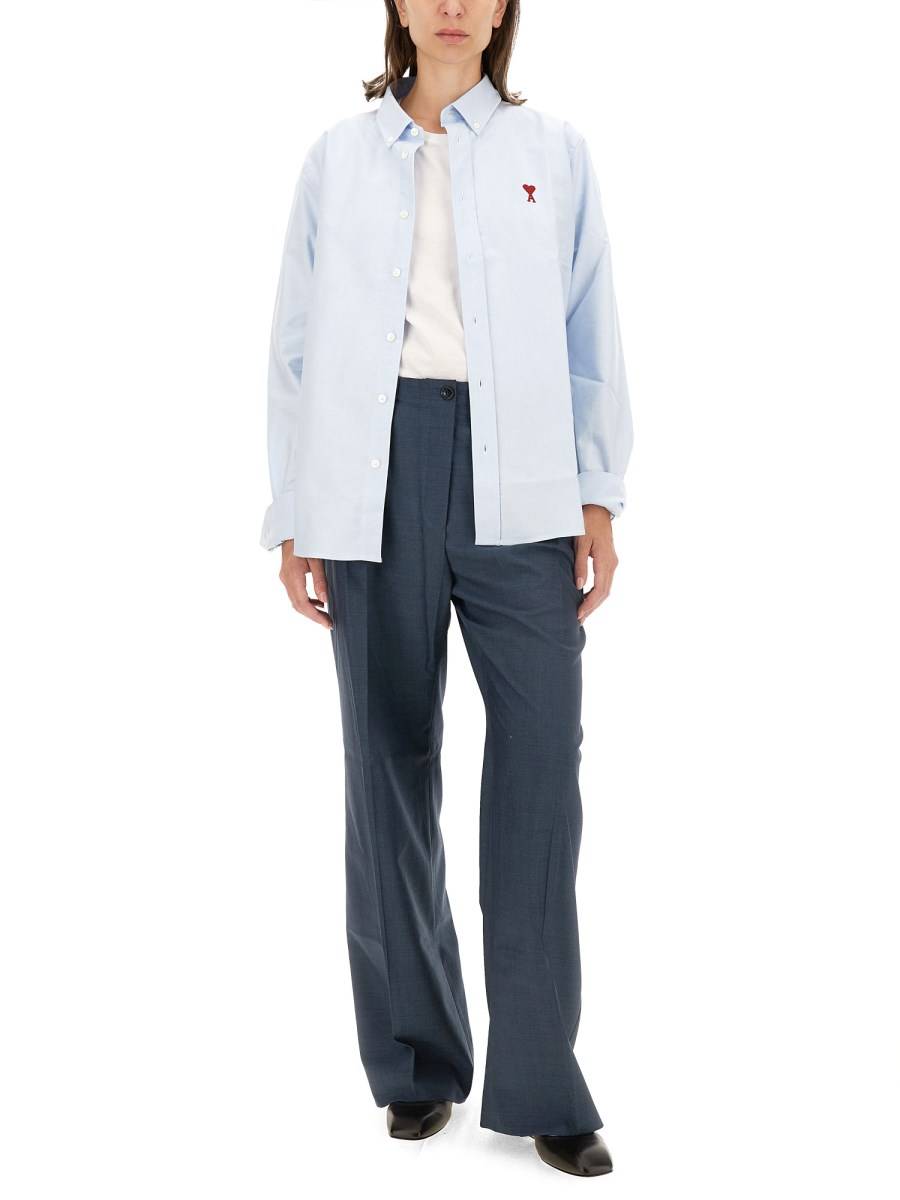 AMI PARIS CAMICIA CON LOGO 2025