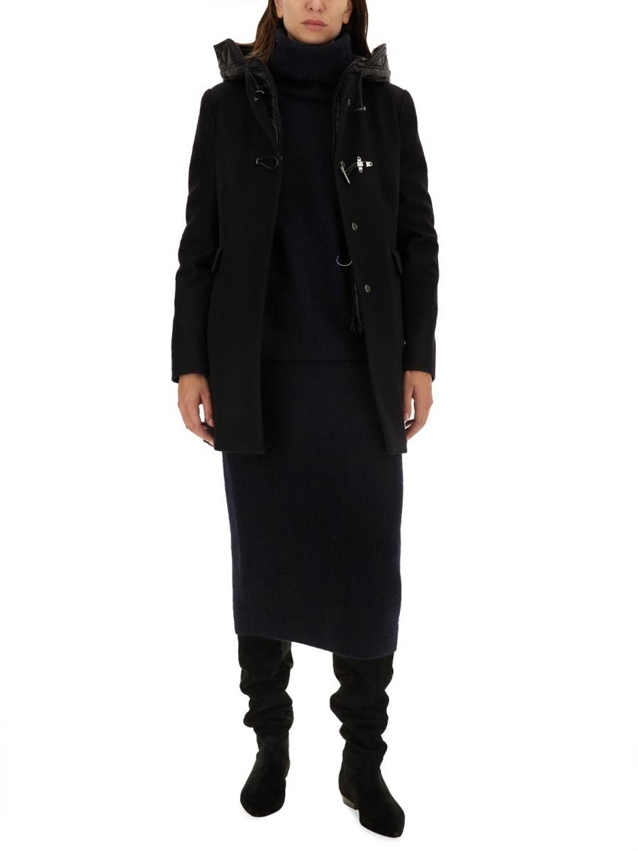 FAY CAPPOTTO TOGGLE IN PANNO MISTO LANA Vendita