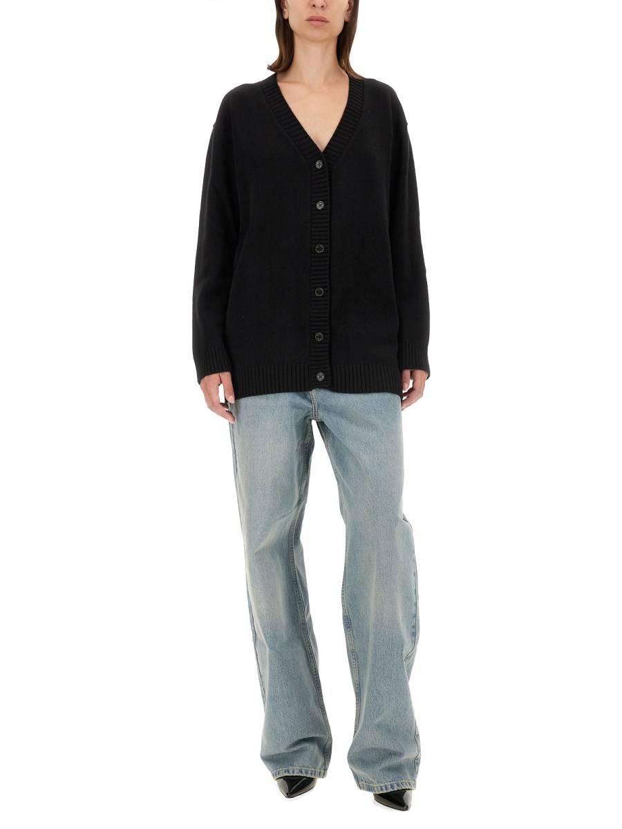 MOSCHINO JEANS CARDIGNA IN MAGLIA Enormi sconti