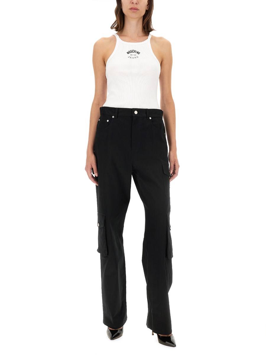 MOSCHINO JEANS PANTALONE CARGO Promozione Limitata