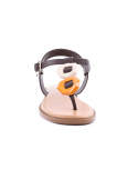 I NUOVO Sandalo basso donna infradito I NUOVO 981006 PRALINE Smaltimento dello stoccaggio