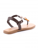 I NUOVO Sandalo basso donna infradito I NUOVO 981006 PRALINE Smaltimento dello stoccaggio