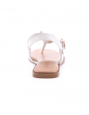 I NUOVO Sandalo basso donna infradito I NUOVO 981006 CREMA Nuovo