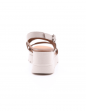 BUENO Sandalo con zeppa donna BUENO Y8602 CREMA Spedizione Gratuita