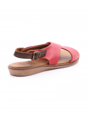 BUENO Sandalo basso donna BUENO U8213 ROSSO Shopping Online