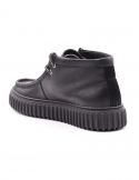 CLARKS Polacco casual uomo CLARKS TORHILL HI BLK LEA in pelle Vendita