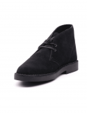 CLARKS Polacco uomo CLARKS DESERT BT EVO BLK in pelle camoscio Spedizione Gratuita