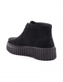 CLARKS Polacco donna CLARKS TORHILL MOSS BLK SDE in pelle nabuck Offerta