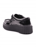 CLARKS Scarpa bassa donna CLARKS TORHILL BEE BLKPATEN in pelle verniciata Presa