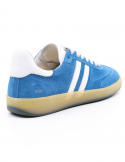 ED PARRISH Sneakers uomo ED PARRISH TRAINER UM093 in camoscio bluette In Linea