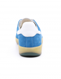 ED PARRISH Sneakers uomo ED PARRISH TRAINER UM093 in camoscio bluette In Linea