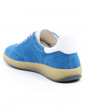 ED PARRISH Sneakers uomo ED PARRISH TRAINER UM093 in camoscio bluette In Linea