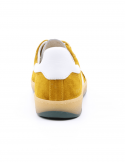 ED PARRISH Sneakers uomo ED PARRISH TRAINER UM091 in camoscio giallo ocra Nuovo