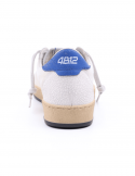 4B12 Sneakers uomo QUATTROBARRADODICI PLAY NEW 64 in pelle bianca Qualità