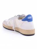 4B12 Sneakers uomo QUATTROBARRADODICI PLAY NEW 64 in pelle bianca Qualità